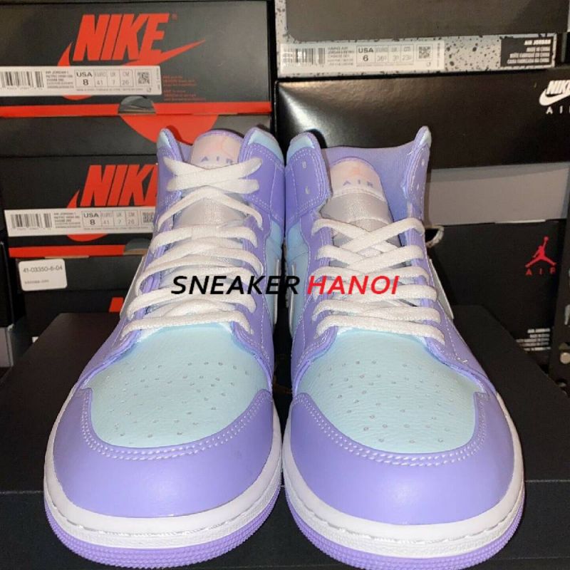 Nike Air Jordan 1 Mid Purple Pulse