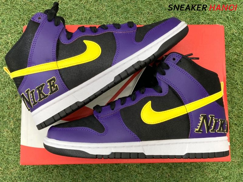 Dunk High Premium EMB Lakers