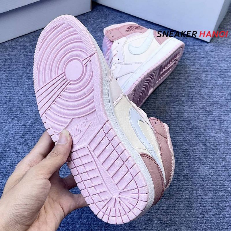 Giày Nike Air Jordan 1 Mid Digital Pink