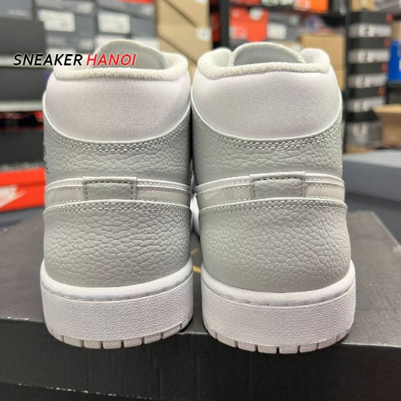 Nike Air Jordan 1 Mid Grey Camo