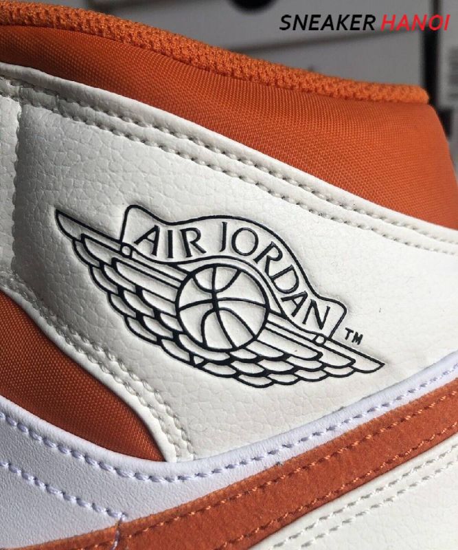 Nike Air Jordan 1 Mid Starfish Pure Platinum