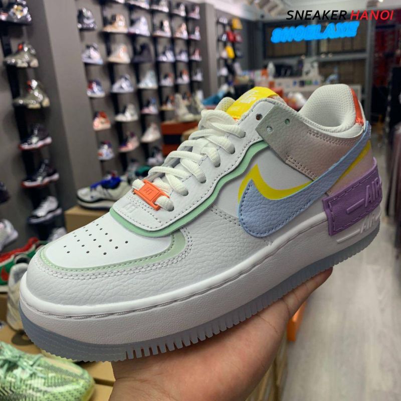 nike air force 1 shadow white hydrogen blue purple
