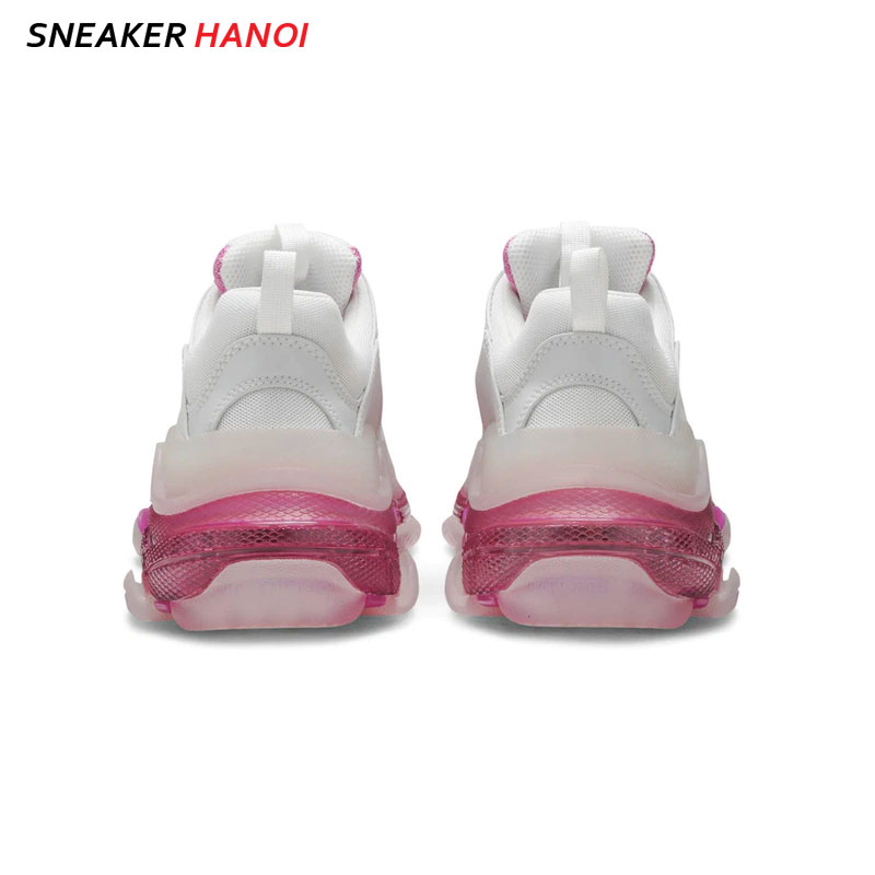 Balenciaga Triple S Clear Sole Sneaker in Pink  Lyst