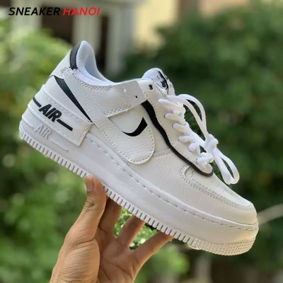 Giày Nike Air Force 1 Shadow Black White - Sneaker Hanoi - Mẫu Giày Hot  Nhất 2023 - Hanoi Sneaker