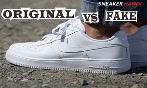 [ TOP ] #11 Cách phân biệt giày Nike Air Force 1 Fake vs Real