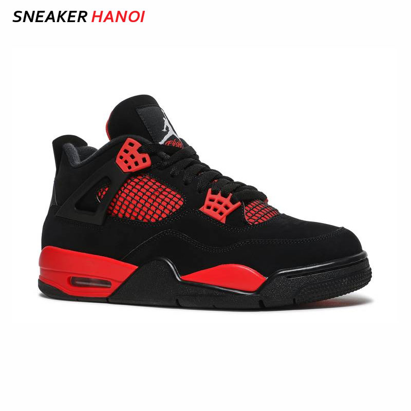 Giày Nike Air Jordan 4 Retro Red Thunder Rep 1:1 - Mẫu Giày Hot Nhất 2023 -  Hanoi Sneaker