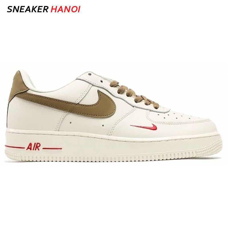 Giày Nike Air Force 1 Low Premium White Brown - Sneakerhanoi - Mẫu Giày Hot  Nhất 2023 - Hanoi Sneaker