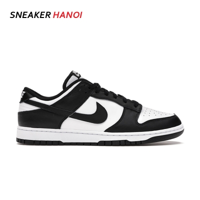 Giày Nike Dunk Low Retro White Black Like Auth